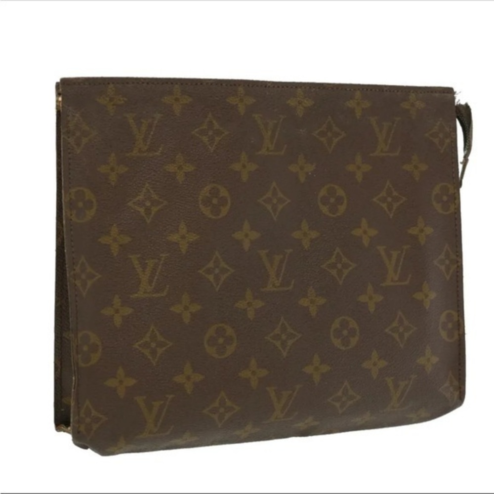 LOUIS VUITTON Monogram Poche Toilette 26 Pouch Vintage M47542 LV Auth bs1545
